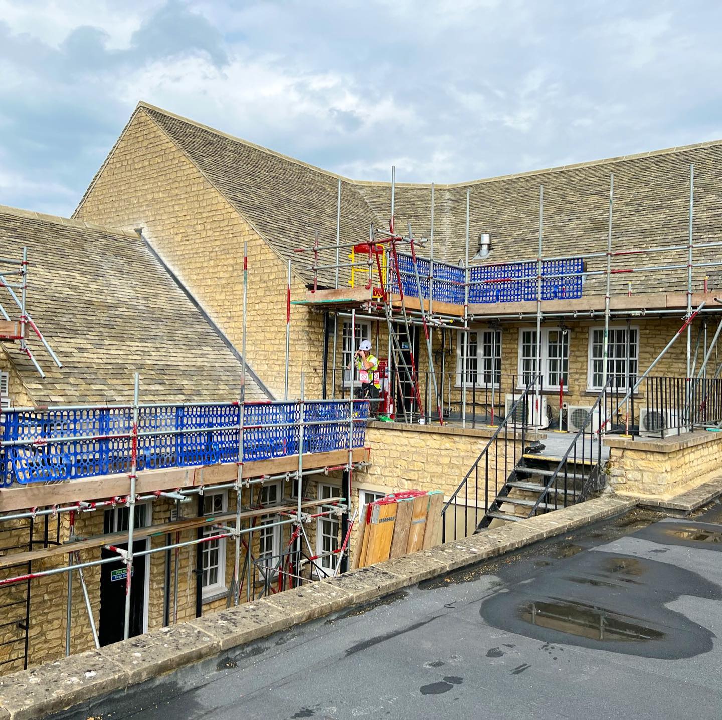 Cardinal Slate Blackpool Industrial Roofing