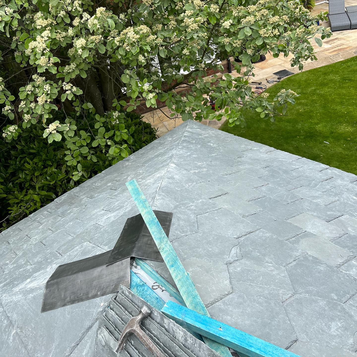 Green Slate Blackpool Industrial Roofing