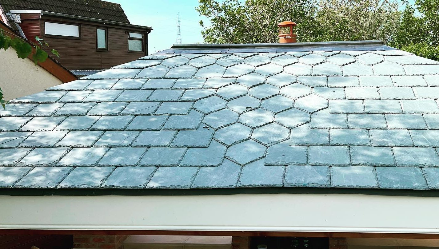 Green Slate Hambleton Blackpool Industrial Roofing