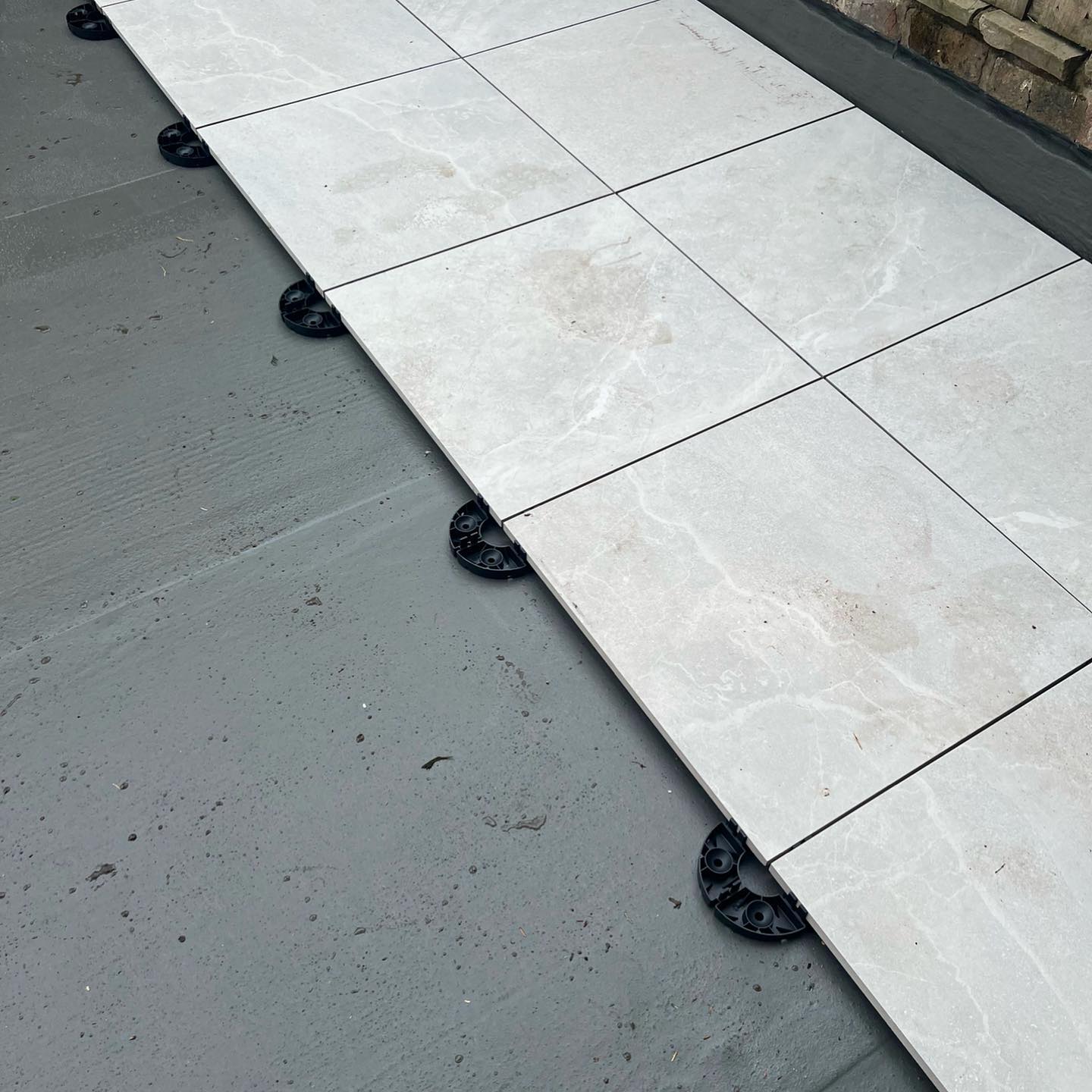 PMMA Roof Terrace Blackpool Industrial Roofing