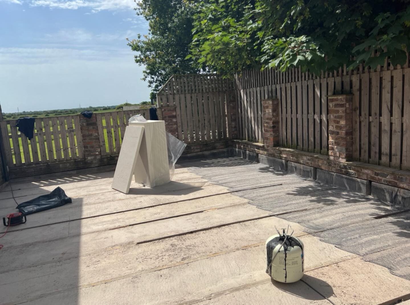 PMMA Roof Terrace Blackpool Industrial Roofing