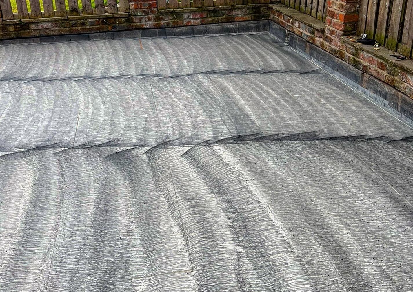 PMMA Roof Terrace Blackpool Industrial Roofing